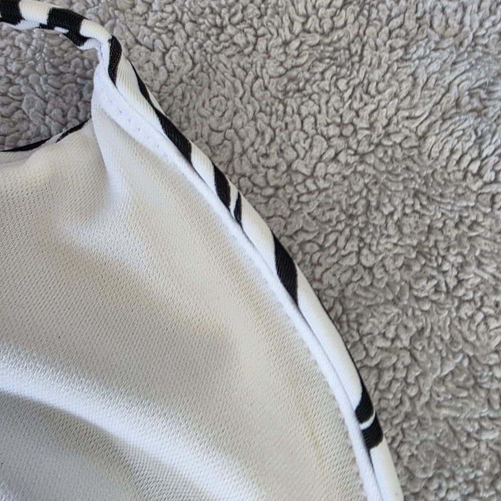 Hollister Zebra Print Bikini Set Size Medium Black and White - Picture 4 of 7